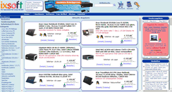 Desktop Screenshot of ixsoft.de