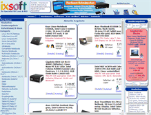 Tablet Screenshot of ixsoft.de